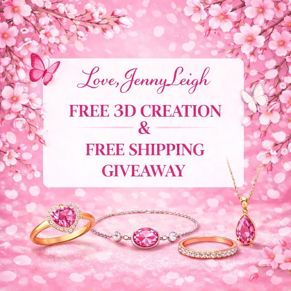 FREE 3D CREATION & FREE SHIPPING GIVEAWAY